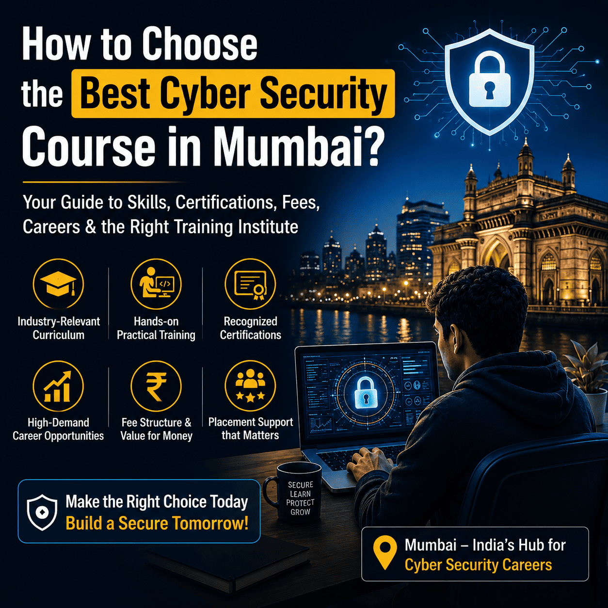 How to Choose the Best Cyber Security in Mumbai