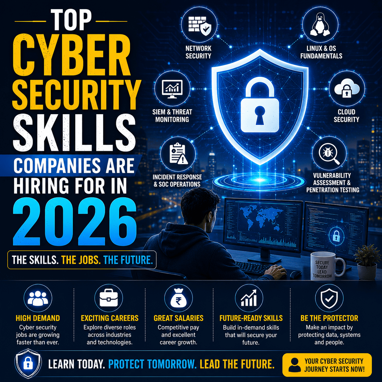 Top Cyber Security Skills Companies Are Hiring for in 2026